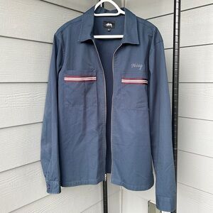Stussy Canvas Zip Up Jacket